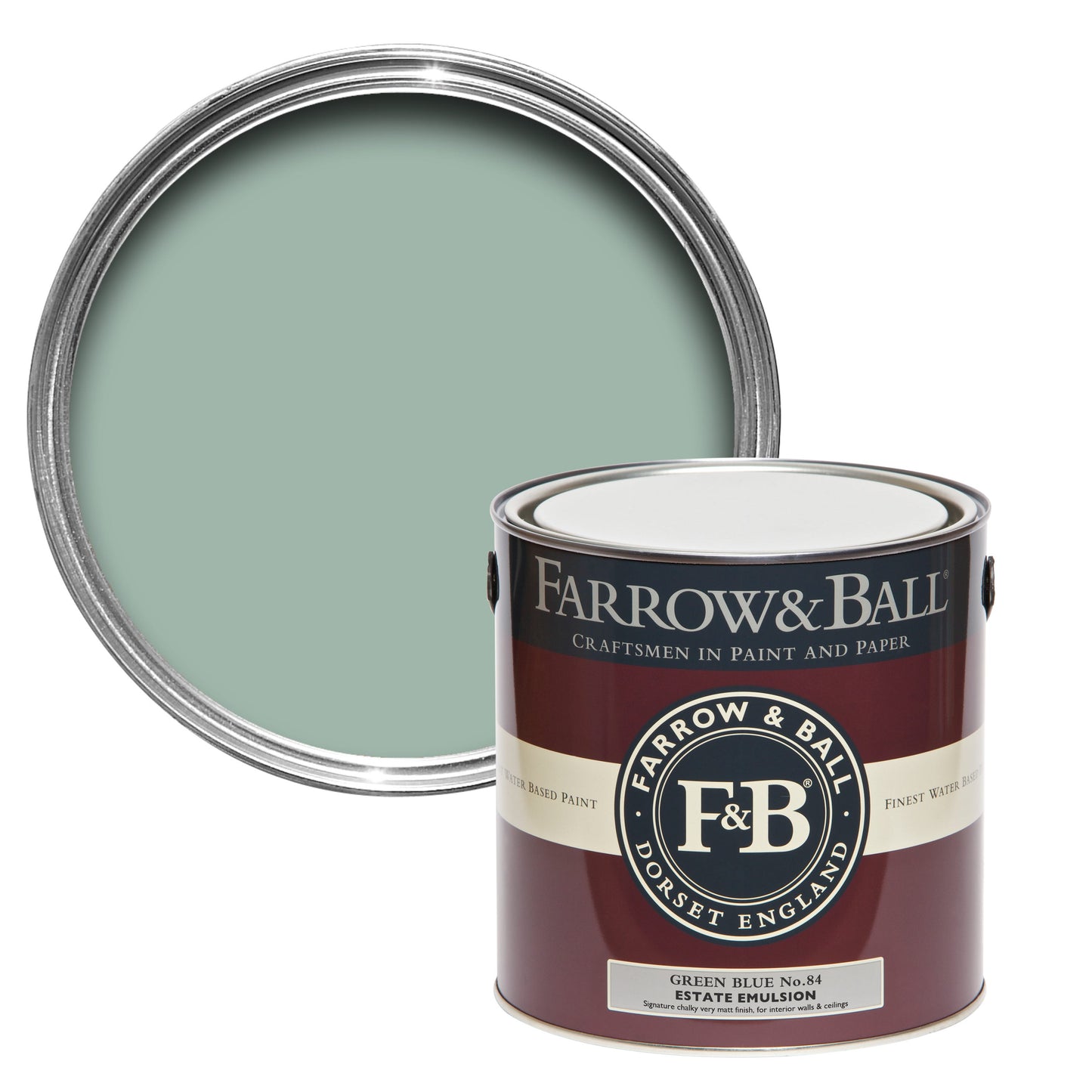 Farrow & Ball Green Blue No. 84 - Exterior Masonry 5L