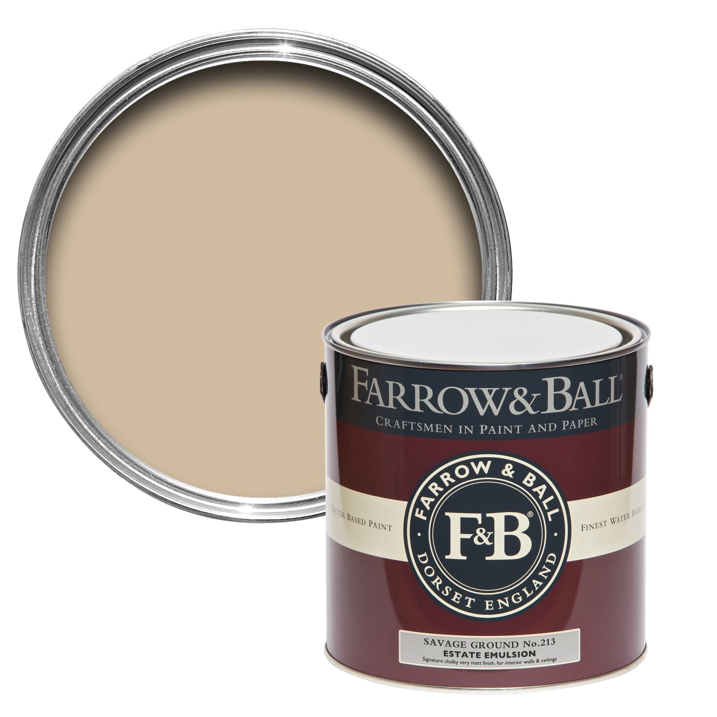 Farrow & Ball Savage Ground No. 213 - Casein Distemper 5L