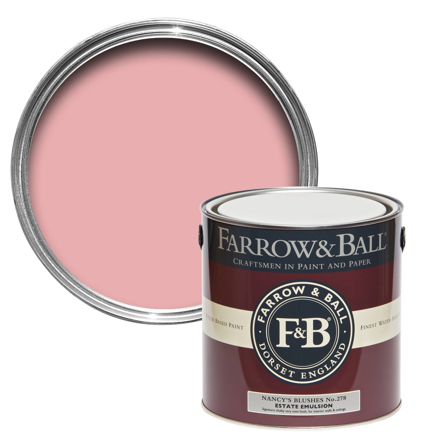 Farrow & Ball Nancy's Blushes No. 278 - Full Gloss 2.5L
