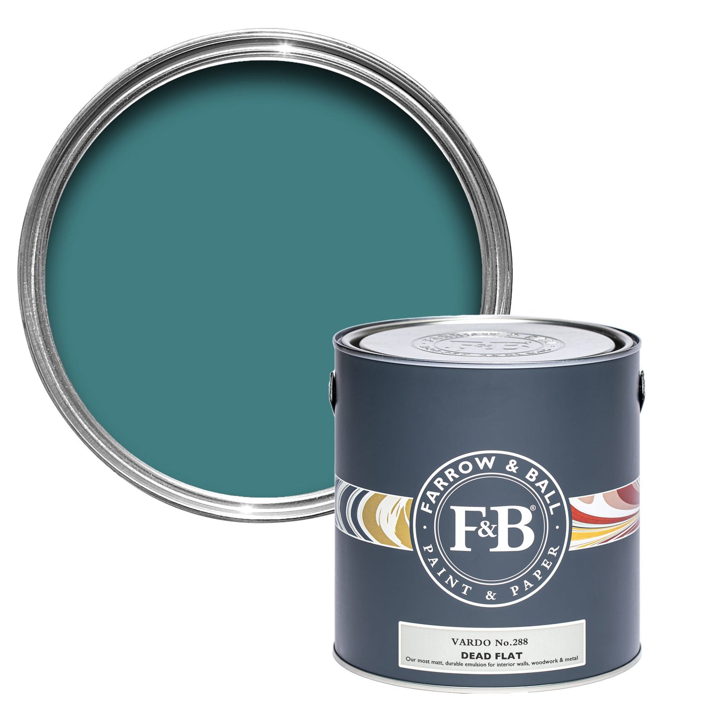 Farrow & Ball Vardo No. 288 - Dead Flat 2.5L
