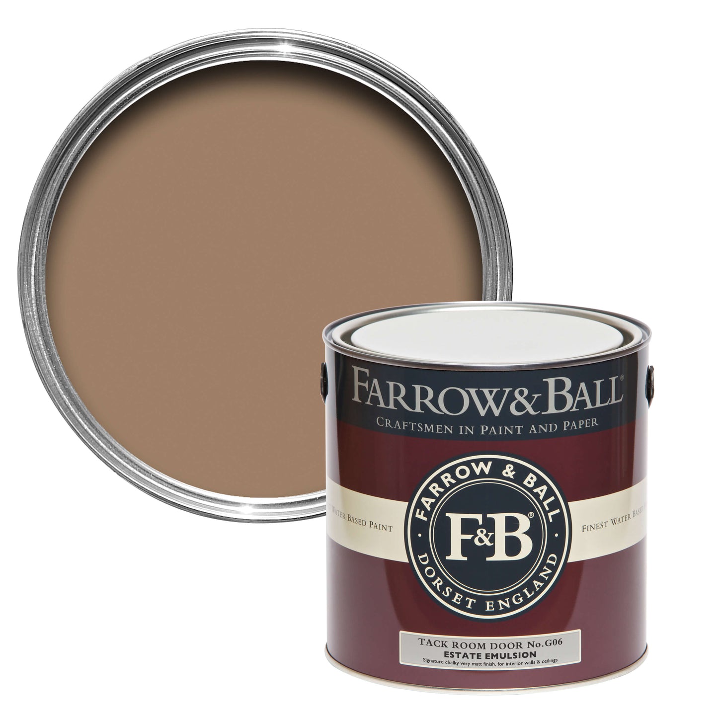 Farrow & Ball Tack Room Door No. G6 - Estate Eggshell 750ml