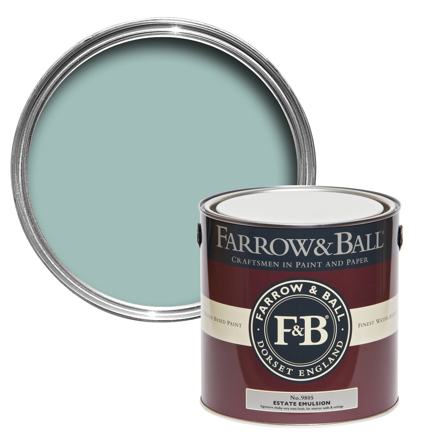 Farrow & Ball Ancona Blue No. 9805 - Full Gloss 750ml