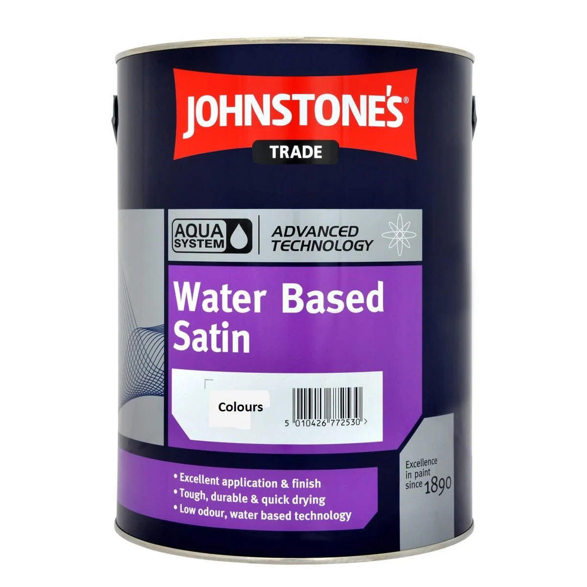 Johnstone's Trade Johnstone's Trade(colours) Aqua Water Based Satin paint