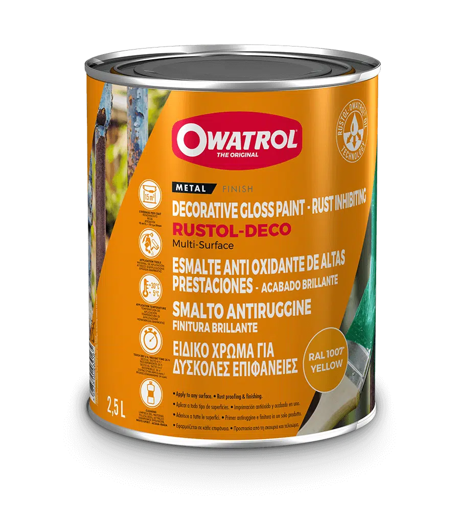 Bespoke Decor Owatrol Deco Gloss 2.5L Grey RAL 7037 paint