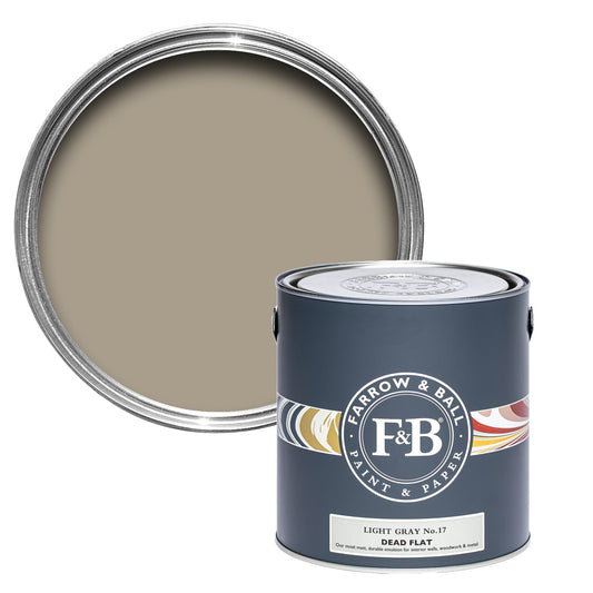 Farrow & Ball Light Gray No. 17 - Dead Flat 750ml