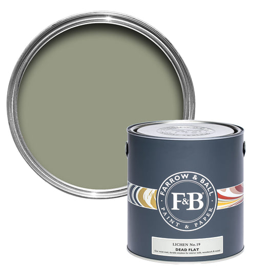 Farrow & Ball Lichen No. 19 - Dead Flat 750ml