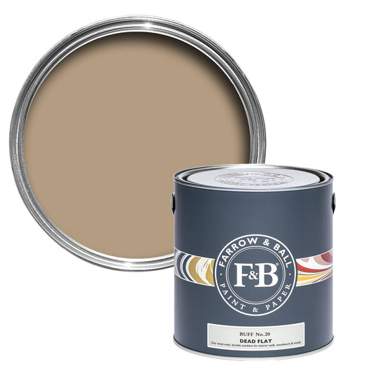 Farrow & Ball Buff No. 20 - Dead Flat 2.5L