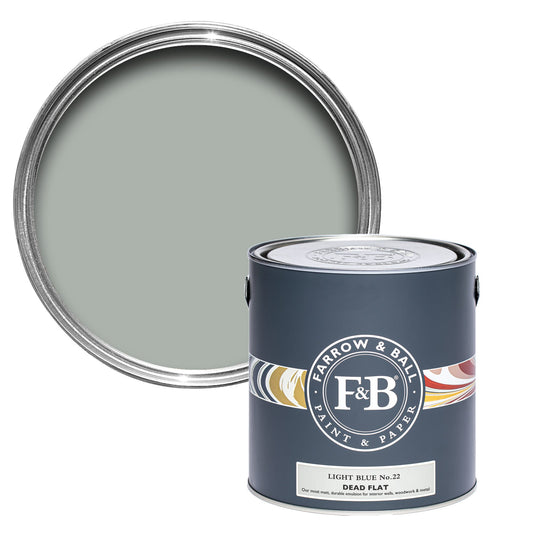 Farrow & Ball Light Blue No. 22 - Dead Flat 750ml
