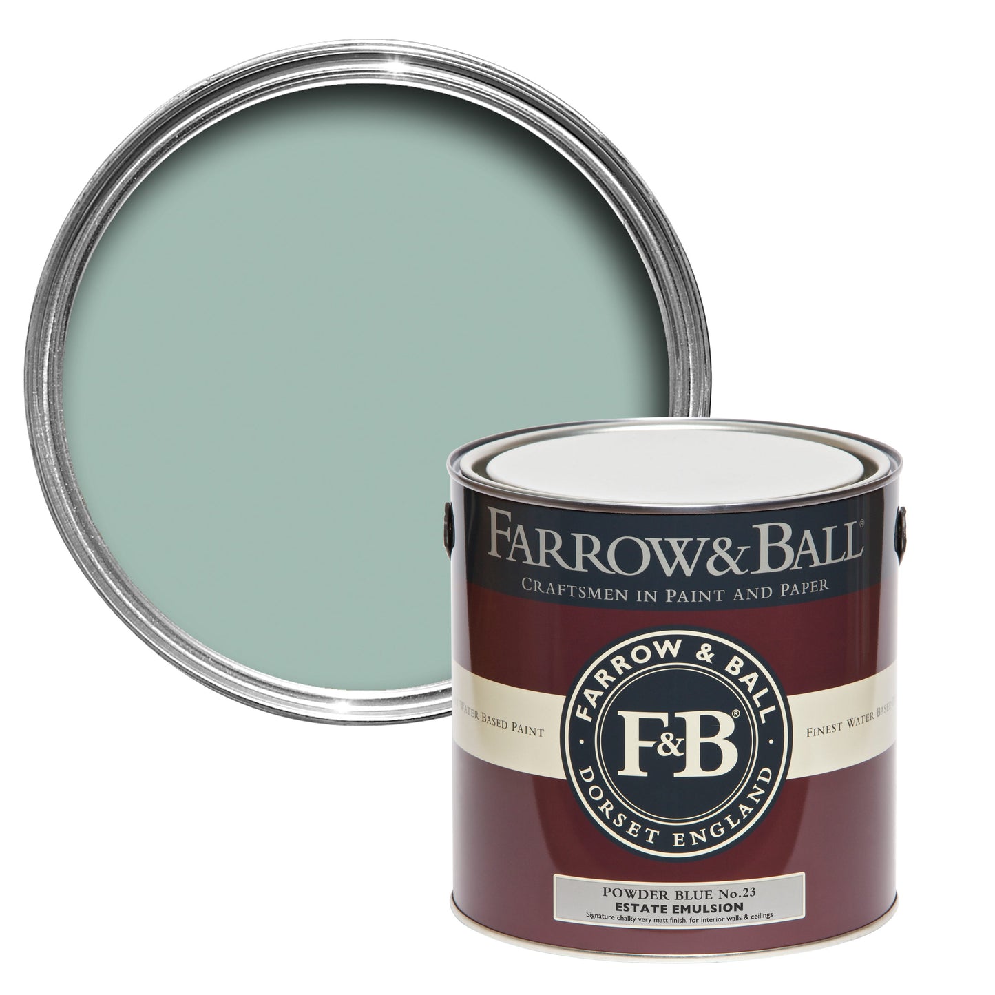 Farrow & Ball Powder Blue No. 23 - Modern Eggshell 5L