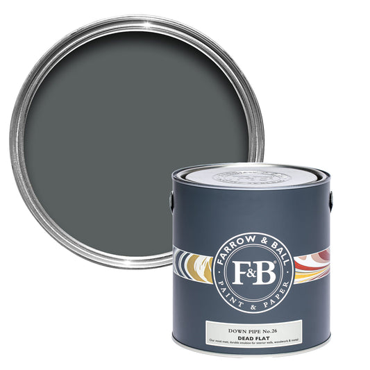 Farrow & Ball Down Pipe No. 26 - Dead Flat 5L