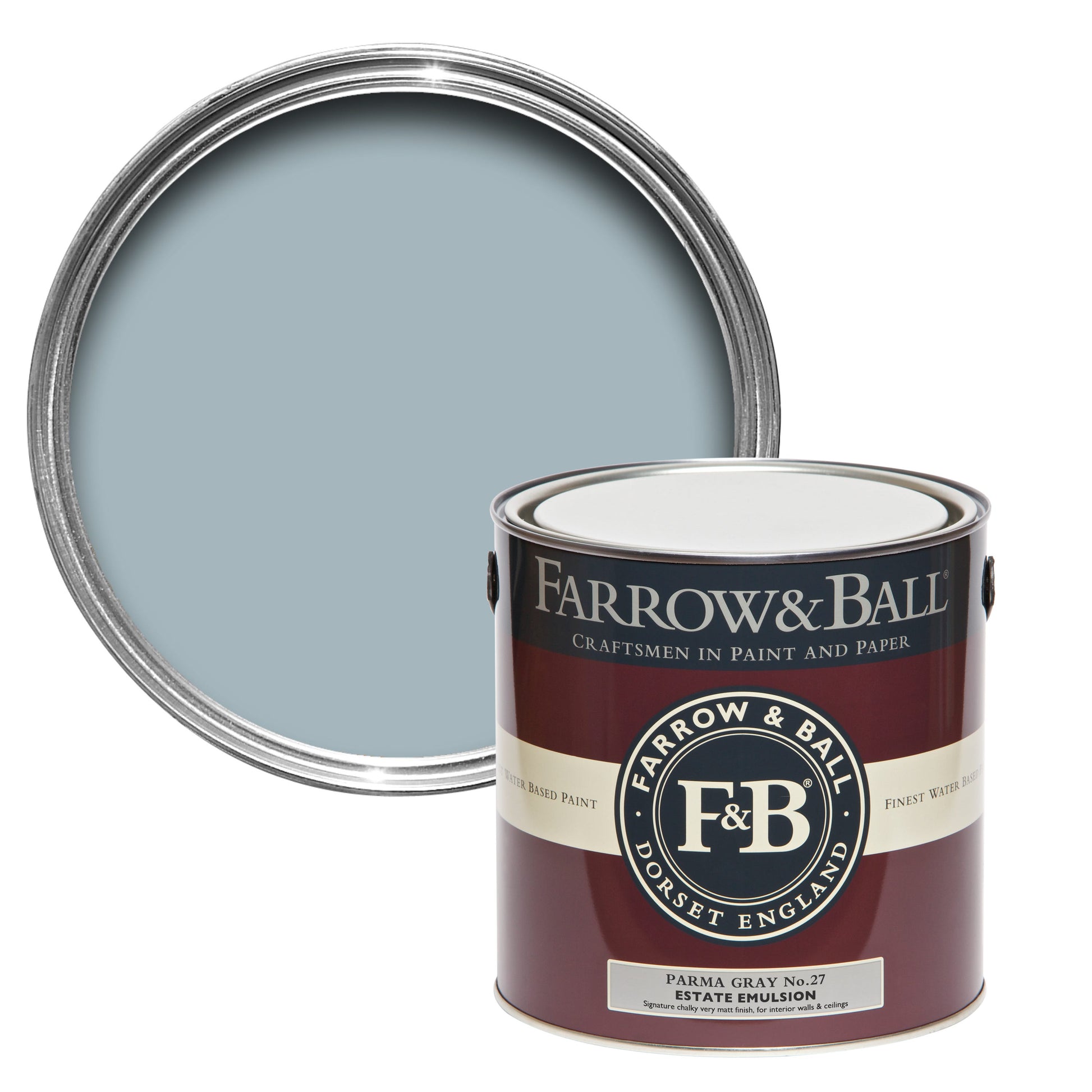 Farrow & Ball Parma Gray No. 27 - Modern Eggshell 5L