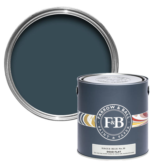 Farrow & Ball Hague Blue No. 30 - Dead Flat 750ml