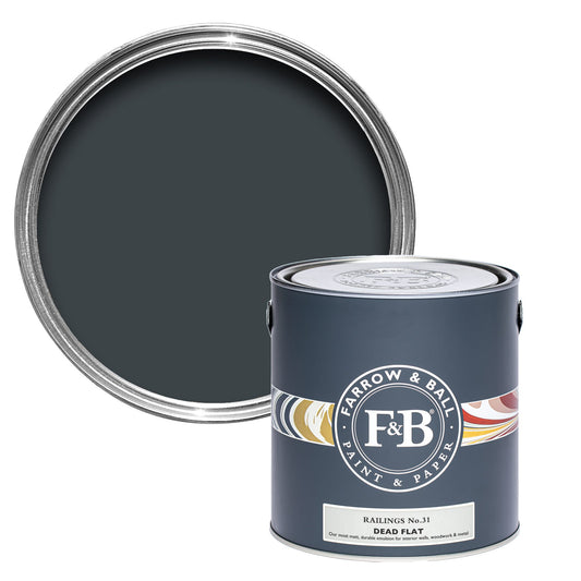 Farrow & Ball Railings No. 31 - Dead Flat 750ml