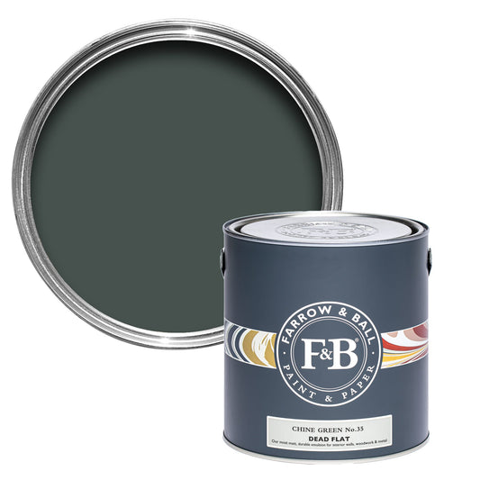Farrow & Ball Chine Green No. 35 - Dead Flat 750ml