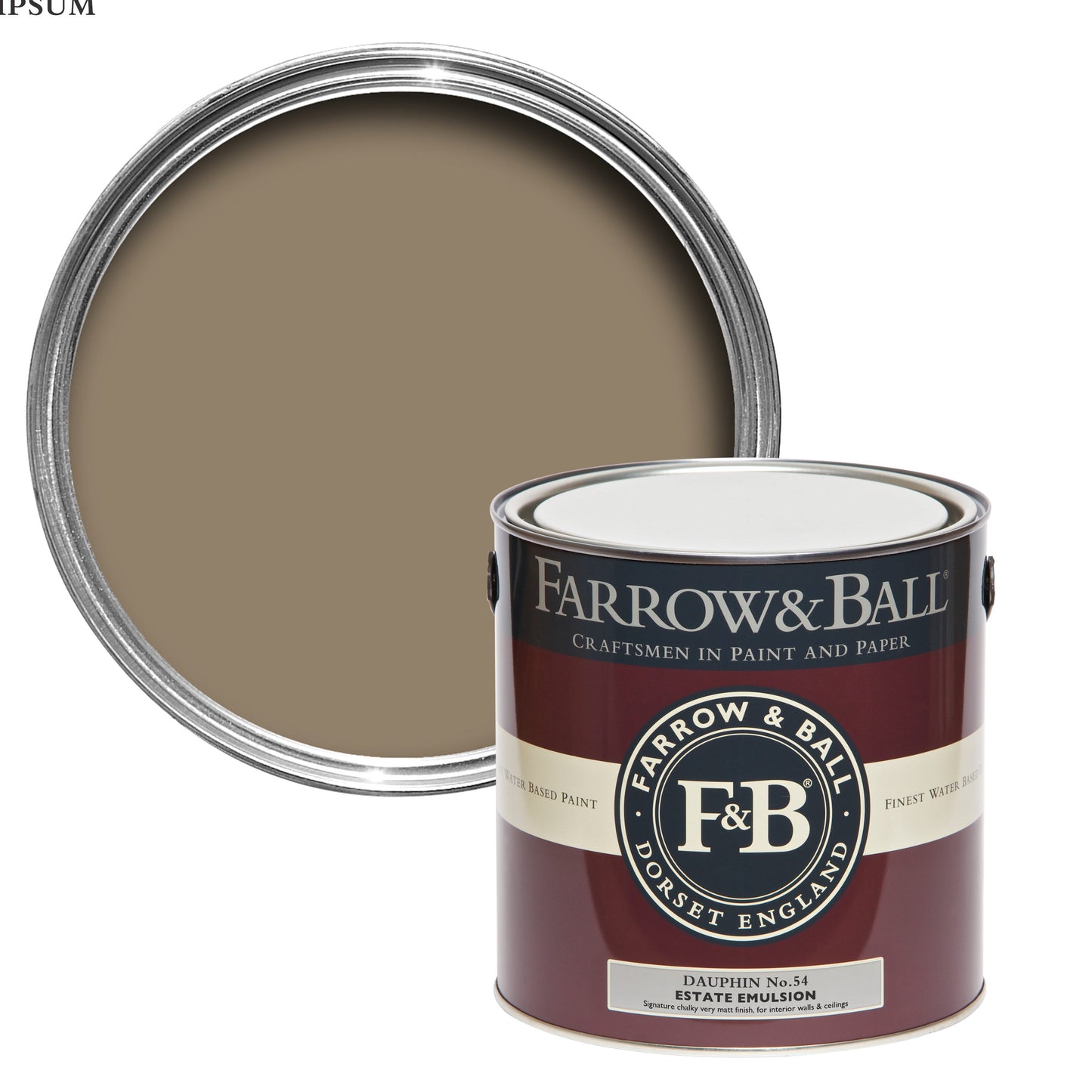 Farrow & Ball Dauphin No. 54 - Modern Emulsion 2.5L
