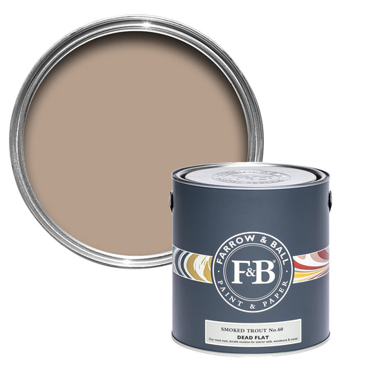 Farrow & Ball Smoked Trout No. 60 - Dead Flat 5L