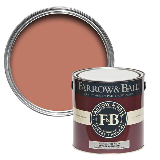 Farrow & Ball Red Earth No. 64 - Estate Eggshell 5L