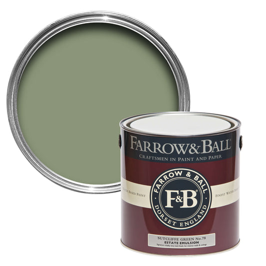 Farrow & Ball Sutcliffe Green No. 78 - Full Gloss 750ml