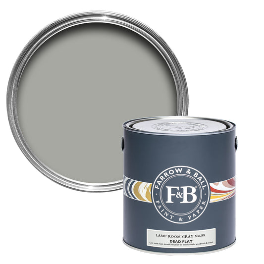Farrow & Ball Lamp Room Gray No. 88 - Dead Flat 5L