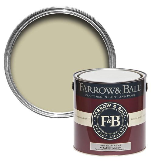 Farrow & Ball Ash Grey No. W9 - Estate Eggshell 2.5L