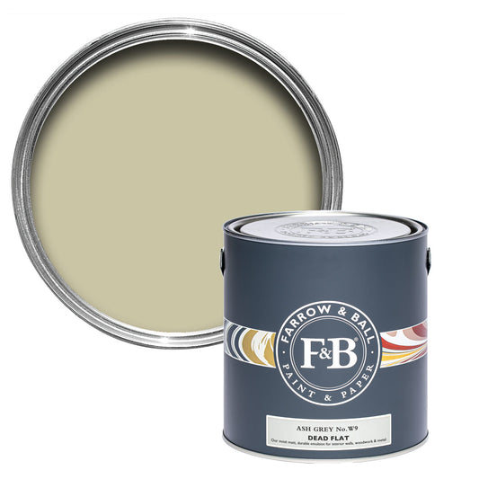 Farrow & Ball Ash Grey No. W9 - Dead Flat 2.5L