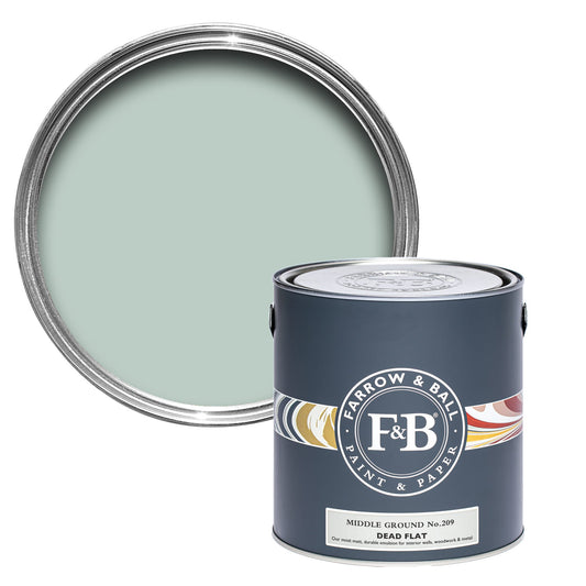 Farrow & Ball Middle Ground No. 209 - Dead Flat 750ml