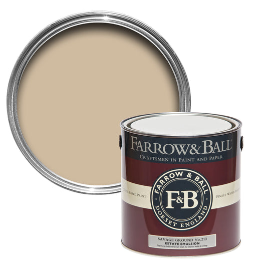 Farrow & Ball Savage Ground No. 213 - Flat Eggshell 5L
