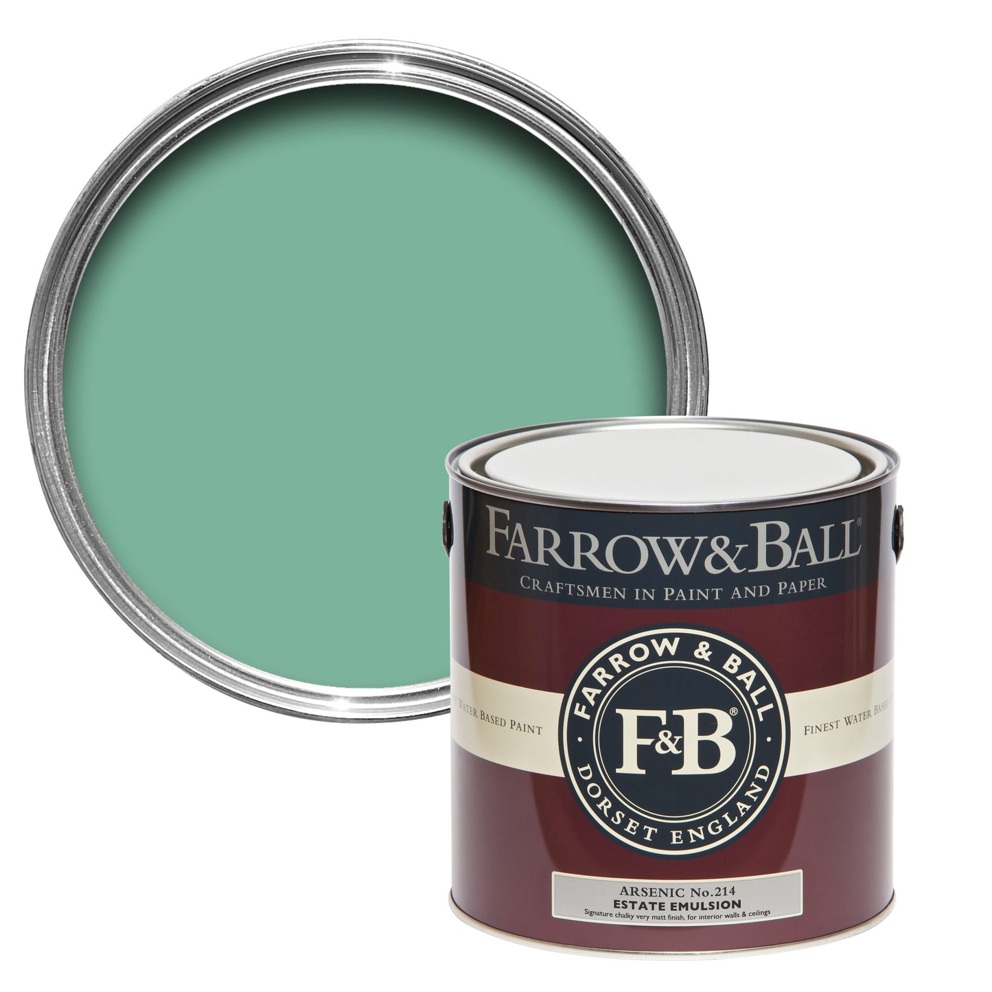 Farrow & Ball Arsenic No. 214 - Modern Emulsion 5L