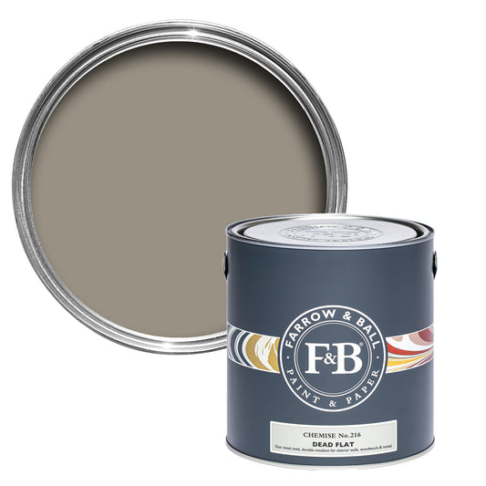 Farrow & Ball Chemise No. 216 - Dead Flat 750ml