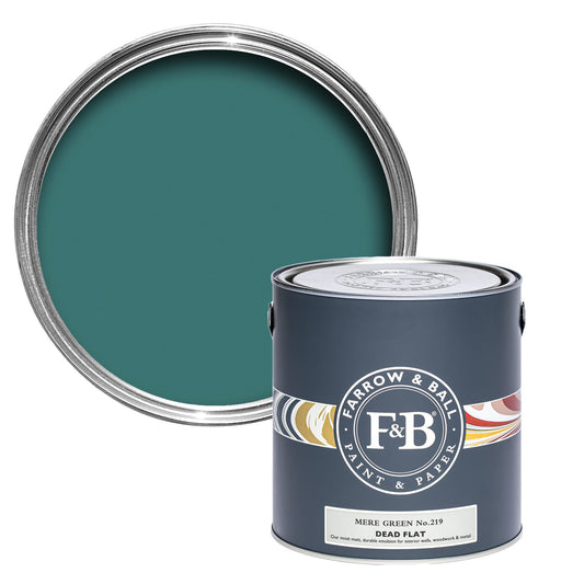 Farrow & Ball Mere Green No. 219 - Dead Flat 750ml
