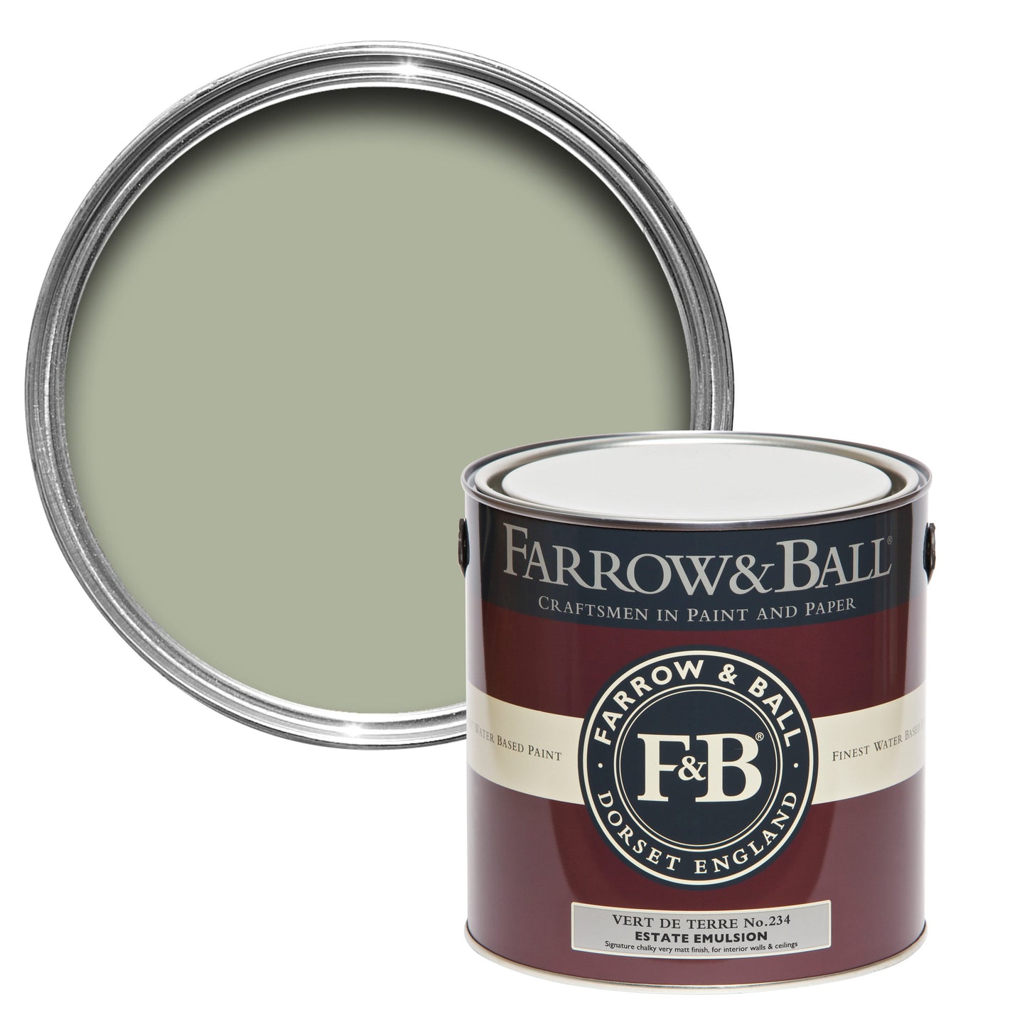 Farrow & Ball Vert de Terre No. 234 - Full Gloss 2.5L