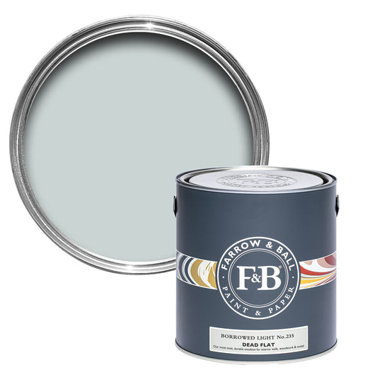 Farrow & Ball Borrowed Light No. 235 - Dead Flat 5L