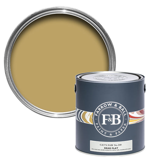Farrow & Ball Cats Paw No. 240 - Dead Flat 5L