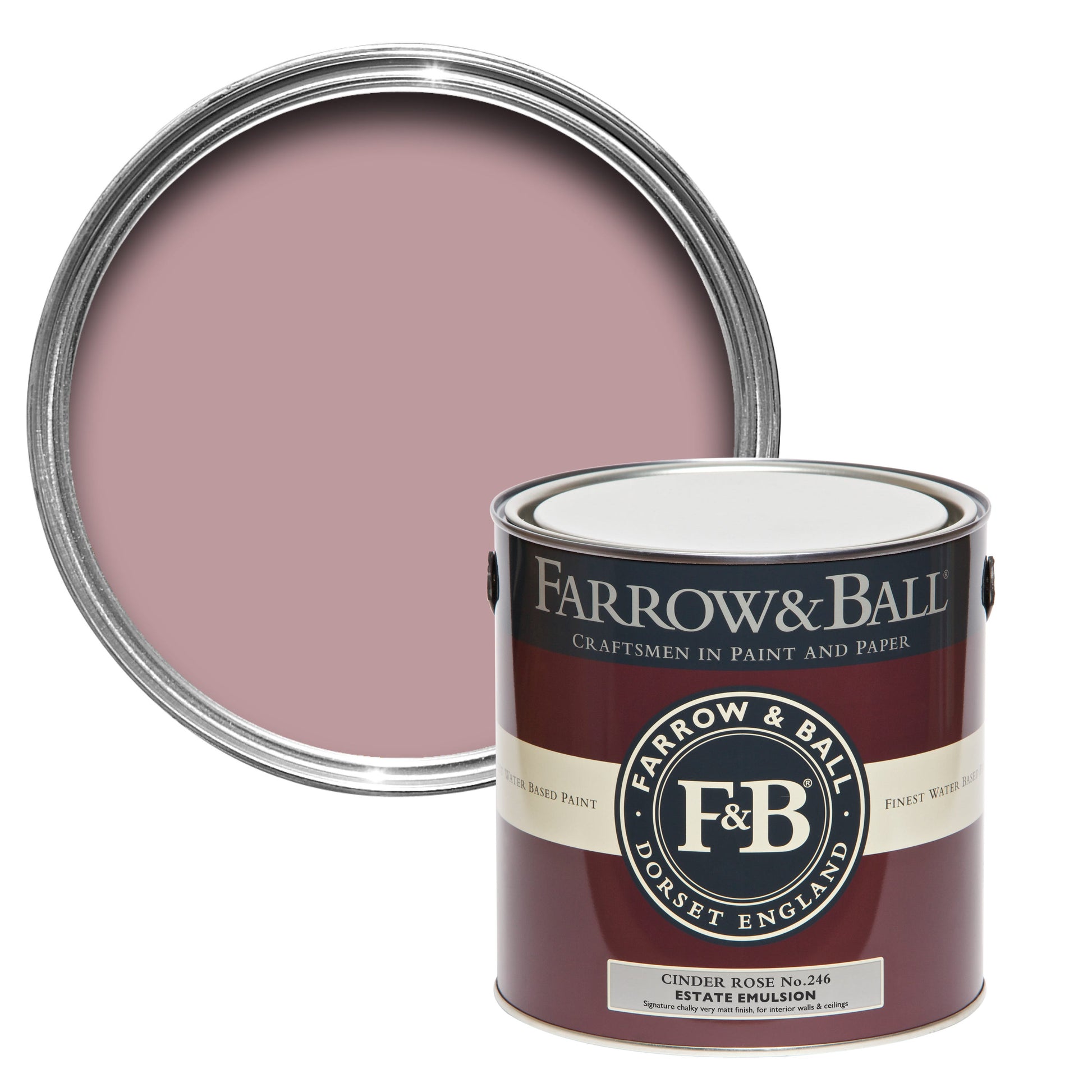 Farrow & Ball Cinder Rose No. 246 - Exterior Eggshell 2.5L