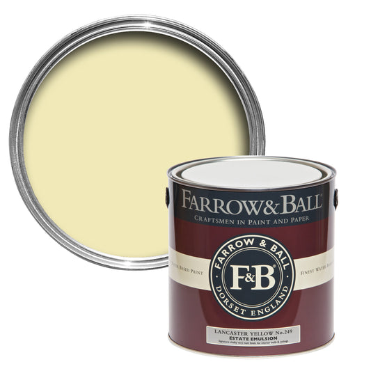 Farrow & Ball Lancaster Yellow No. 249 - Soft Distemper 5L