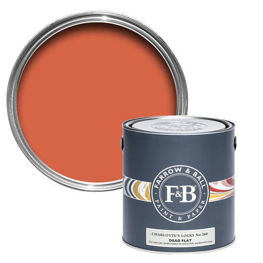 Farrow & Ball Charlotte's Locks No. 268 - Dead Flat 2.5L