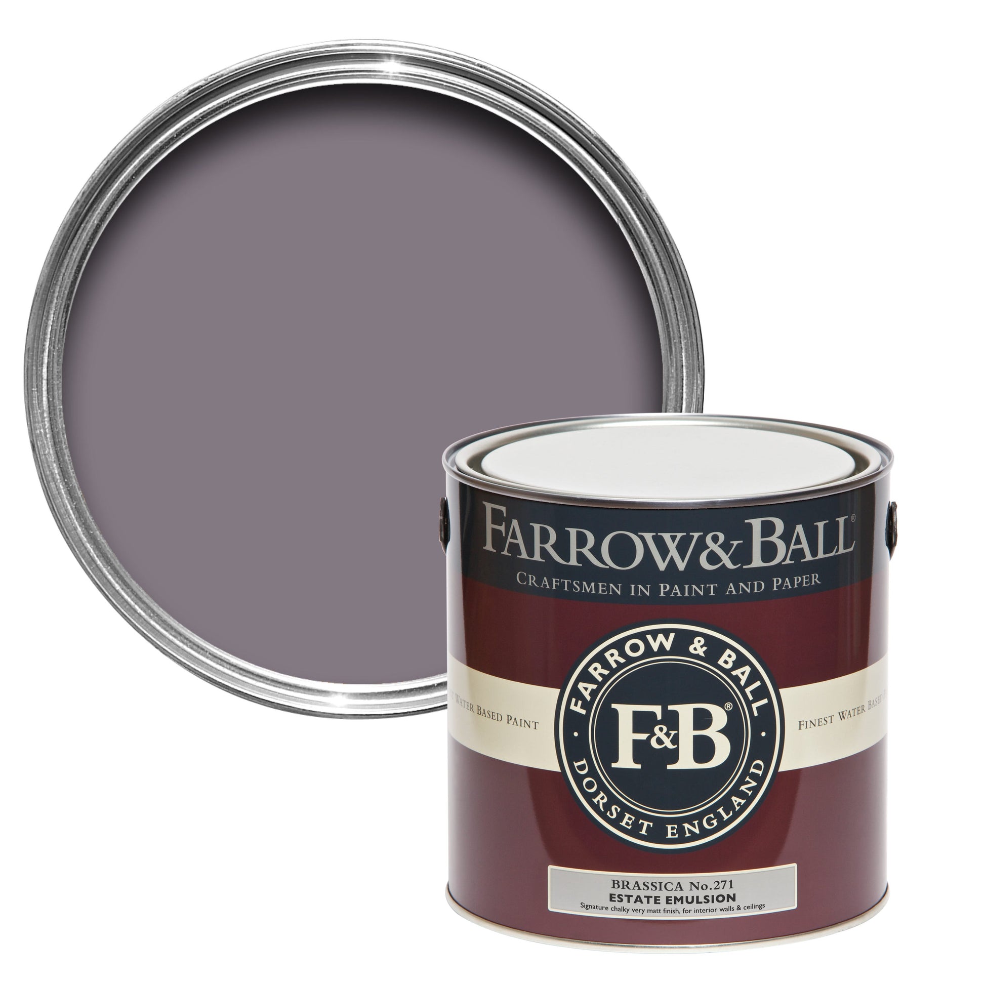 Farrow & Ball Brassica No. 271 - Exterior Eggshell 750ml