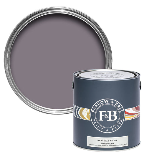 Farrow & Ball Brassica No. 271 - Dead Flat 2.5L