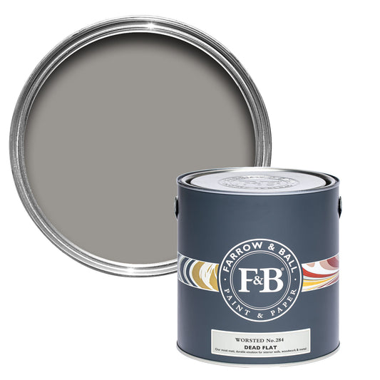 Farrow & Ball Worsted No. 284 - Dead Flat 5L
