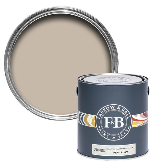 Farrow & Ball Roasted Macadamia No. CB2 - Dead Flat 2.5L