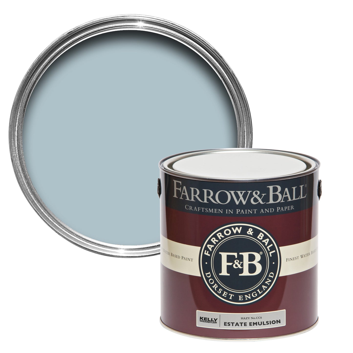 Farrow & Ball Hazy No. CC6 - Estate Emulsion 2.5L