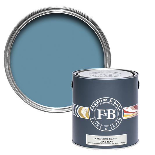 Farrow & Ball Yard Blue No. G12 - Dead Flat 2.5L