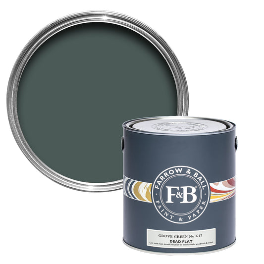 Farrow & Ball Grove Green No. G17 - Dead Flat 2.5L