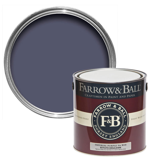 Farrow & Ball Imperial Purple No. W40 - Exterior Eggshell 2.5L