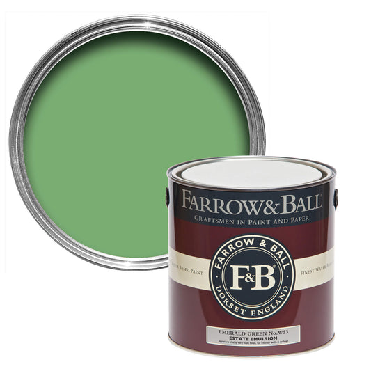 Farrow & Ball Emerald Green No. W53 - Full Gloss 750ml