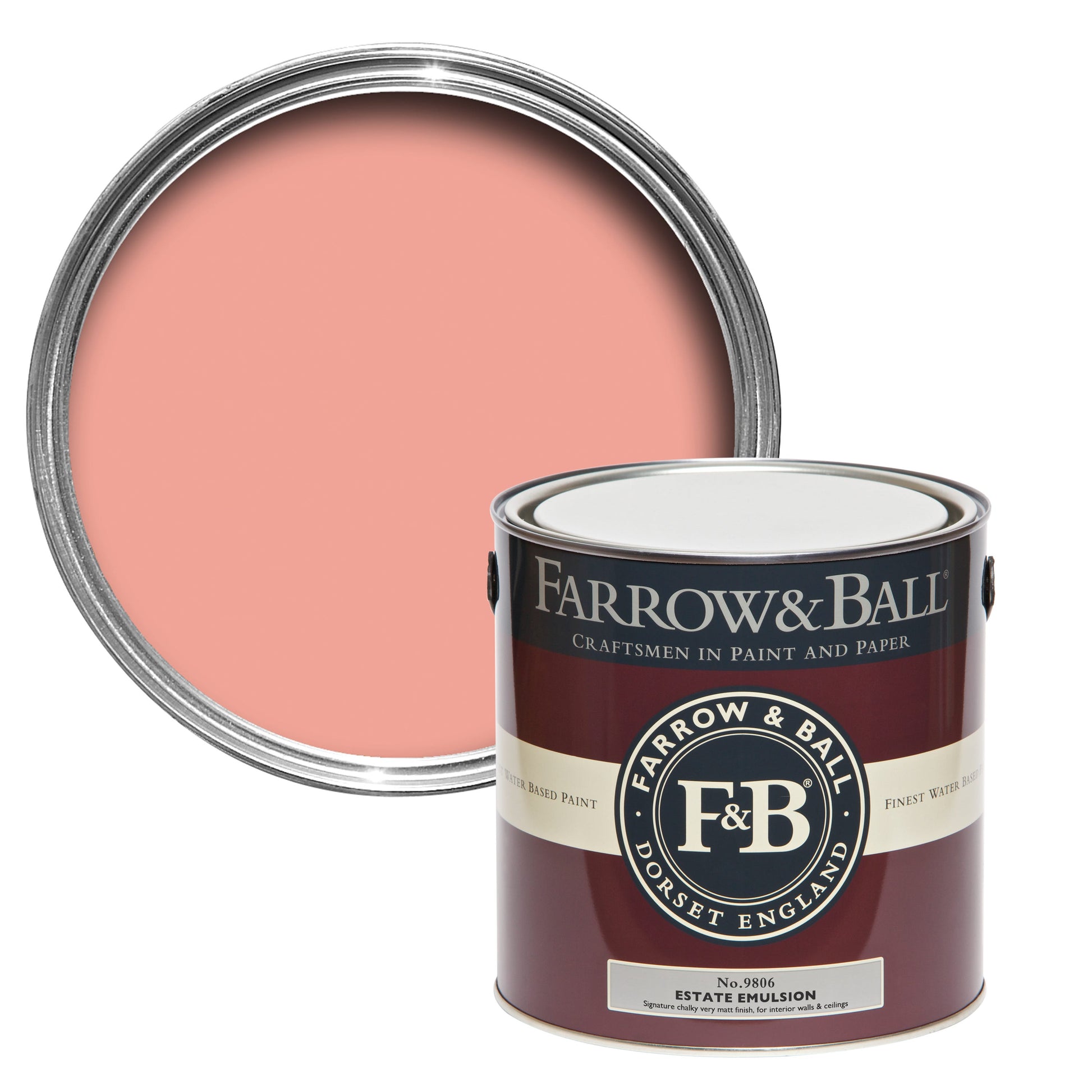 Farrow & Ball Blooth Pink No. 9806 - Casein Distemper 5L
