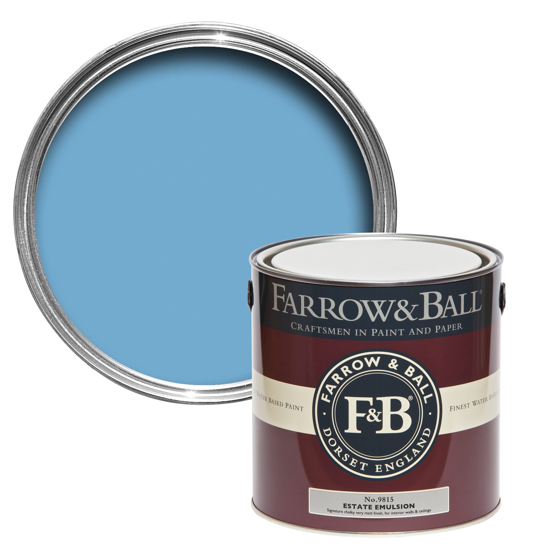 Farrow & Ball Bay Area Blue No. 9815 - Full Gloss 2.5L