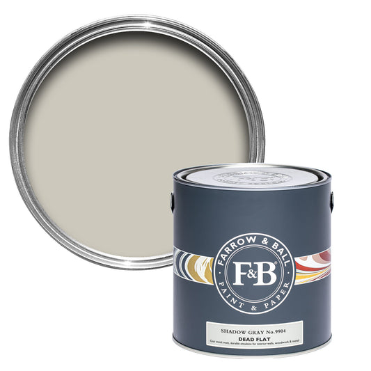 Farrow & Ball Shadow Gray No. 9904 - Dead Flat 2.5L