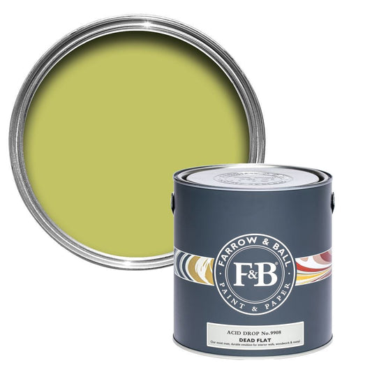 Farrow & Ball Acid Drop No. 9908 - Dead Flat 2.5L