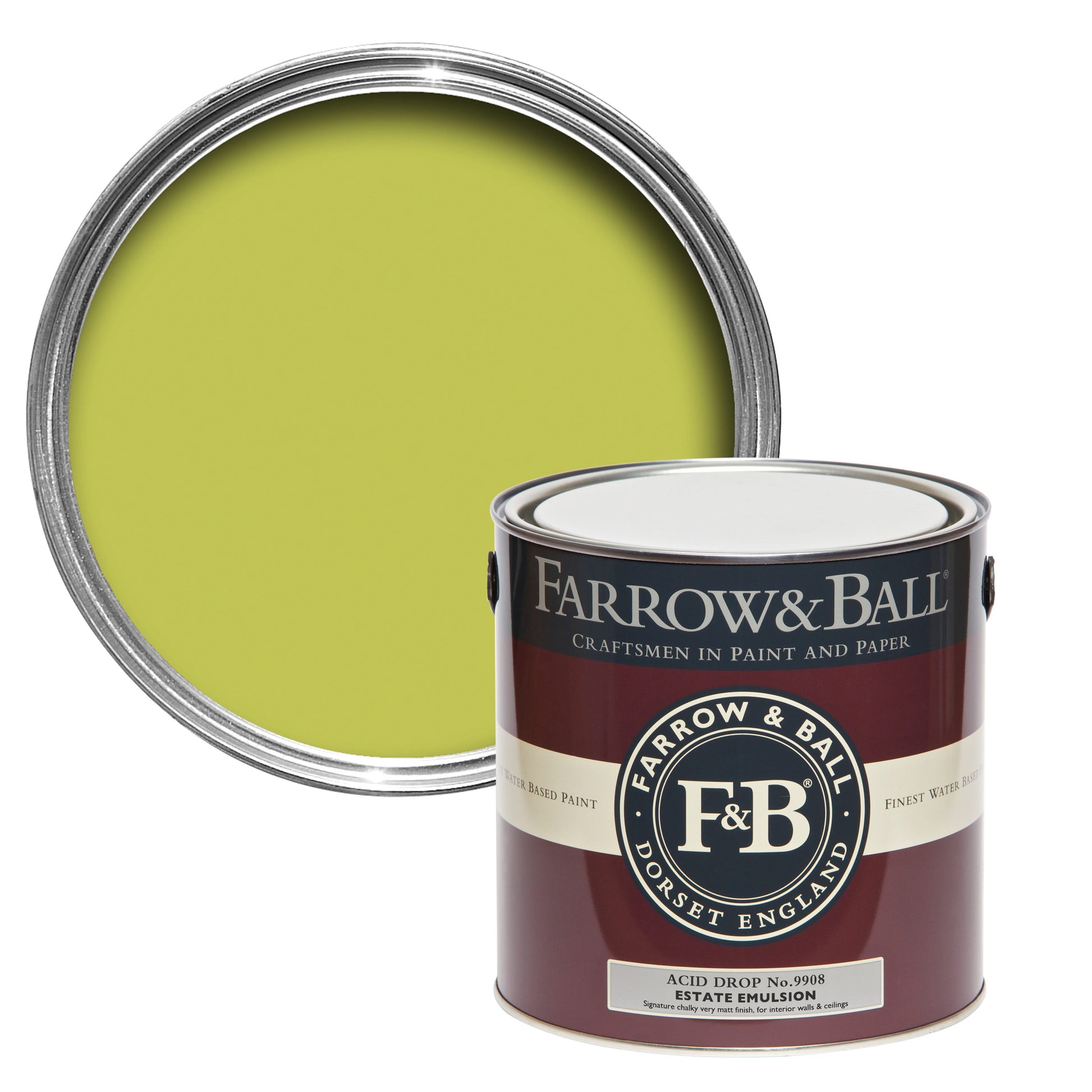 Farrow & Ball Acid Drop No. 9908 - Estate Eggshell 750ml